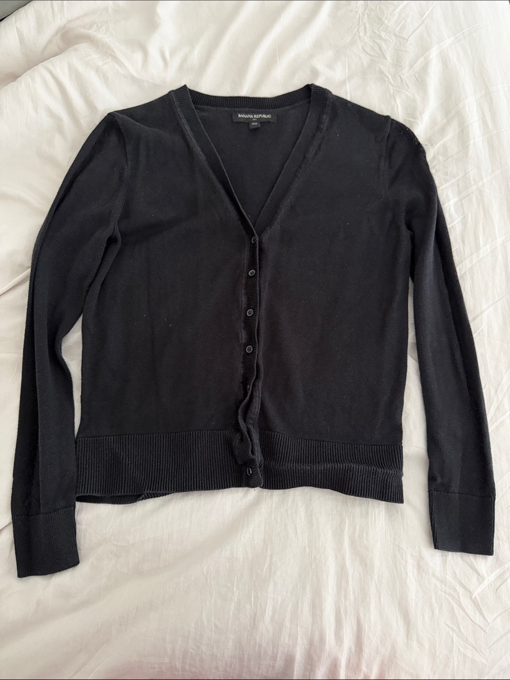 Banana Republic Black Cardigan SP